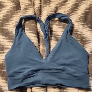 Athleta Blue Sports Bra